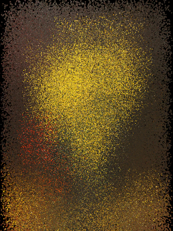 AI-generated abstract architecture composition created with Midjourney