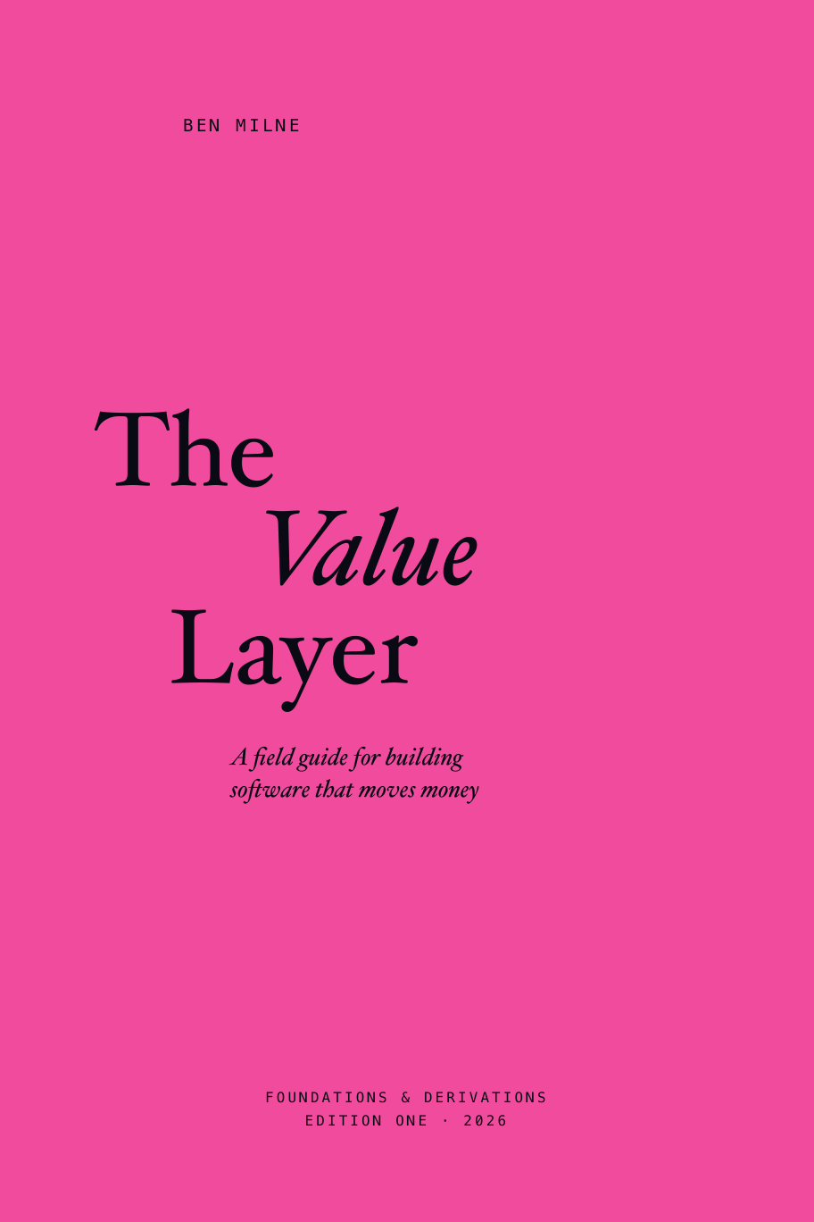 Cover: The Value Layer, digital PDF edition